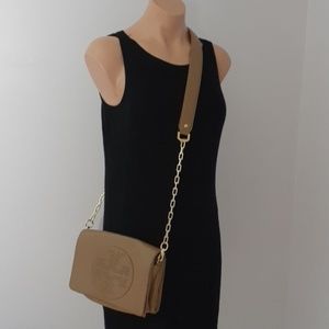 Tory Burch Crossbody Tan leather